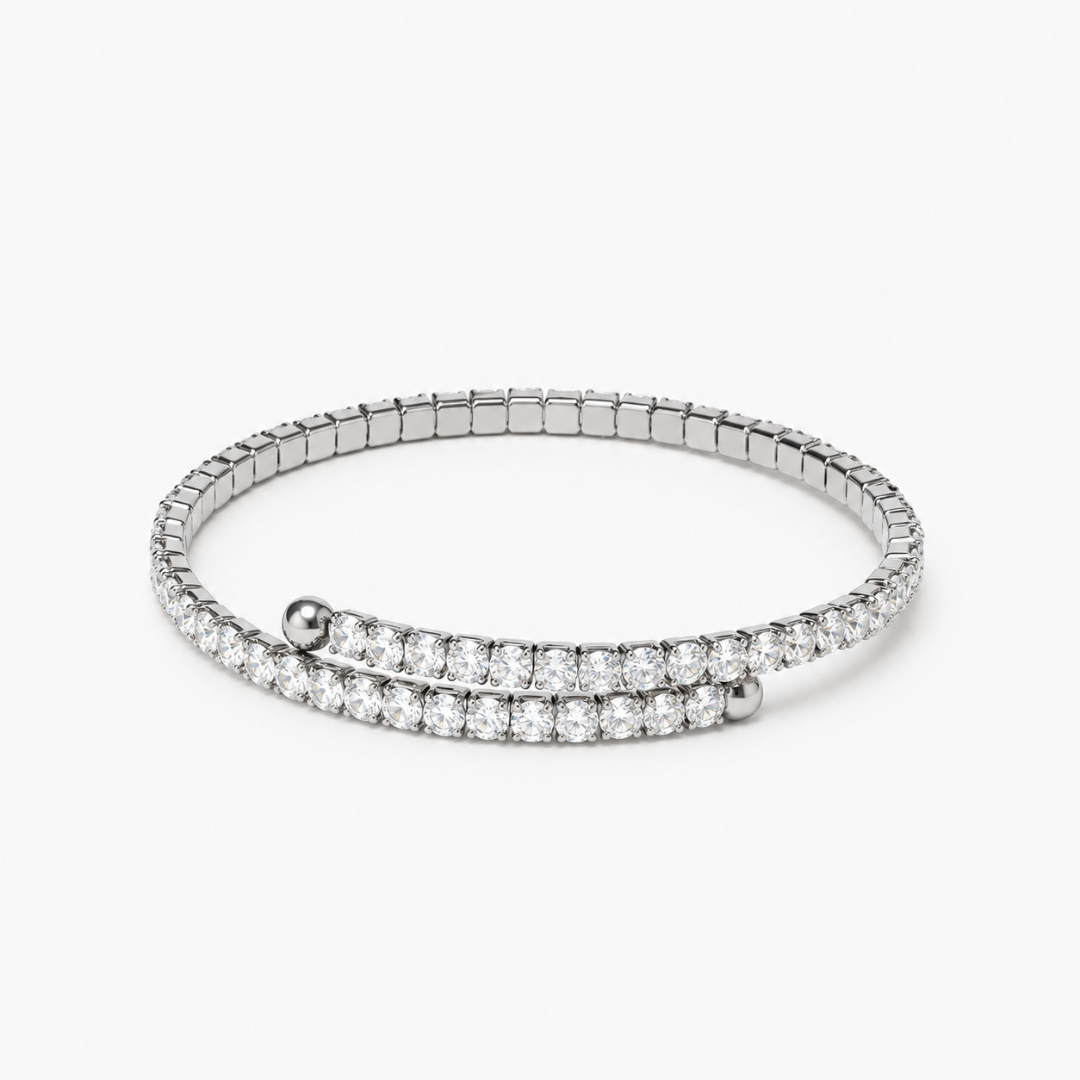 Auréa Armreif Silber - Heyam Jewelry