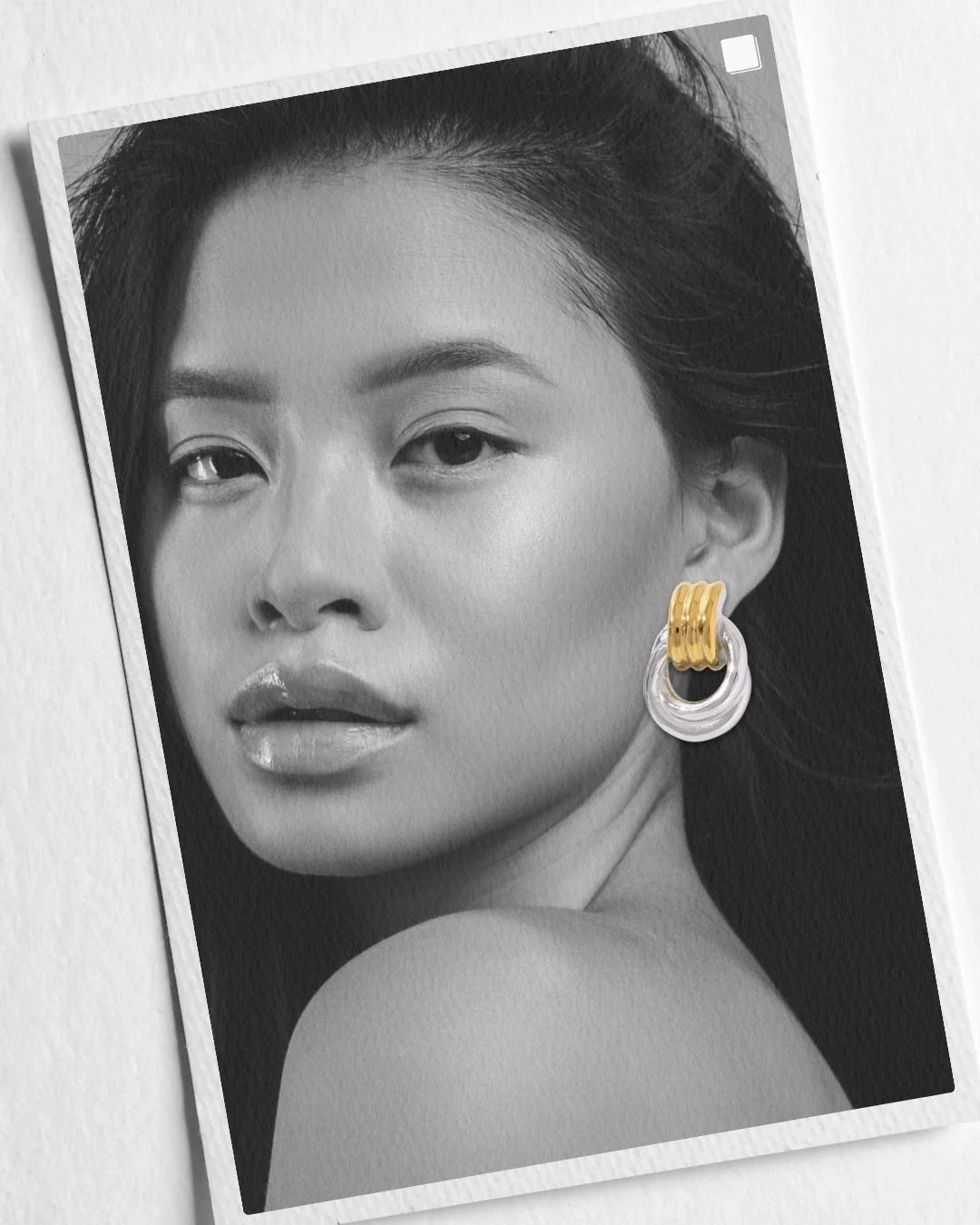 Luna Loops Mixed Metals - Heyam Jewelry