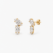 Marquise Duo Studs