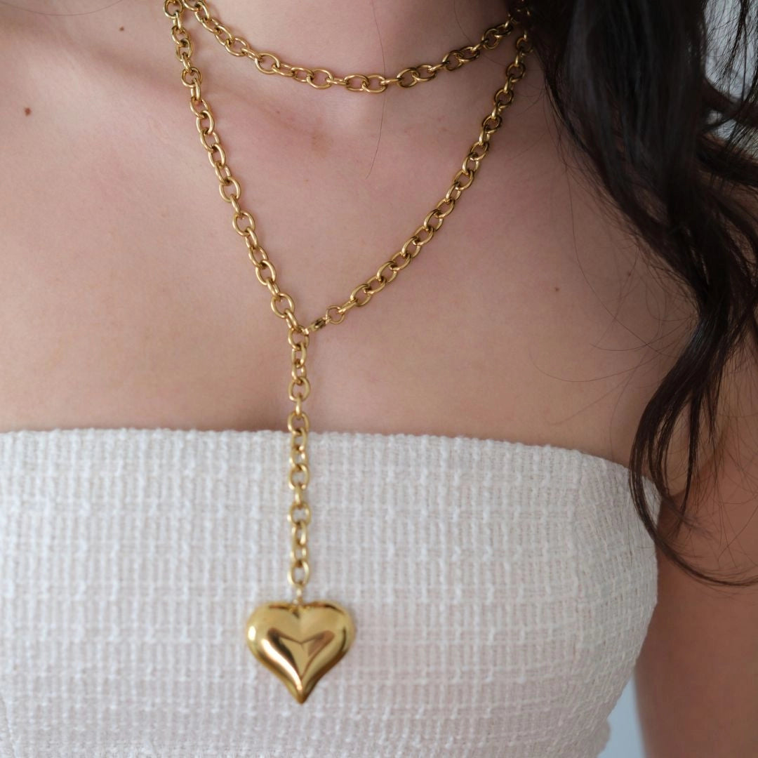 Heart Belt Chain & Necklace