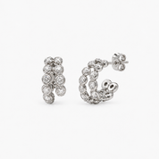 Éclat Bezel Hoops