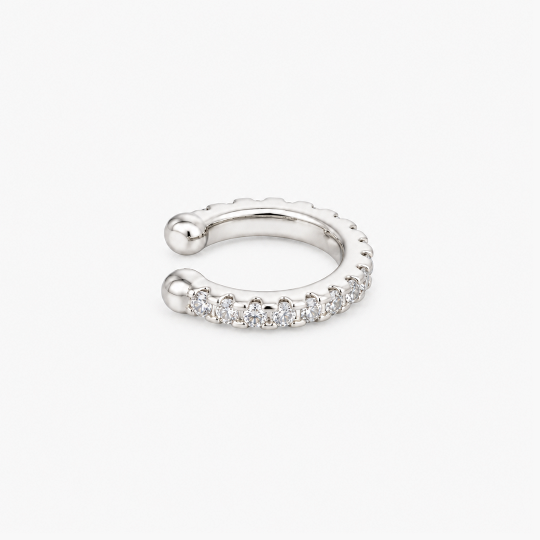 Éclat Pavé Ear Cuff Silber