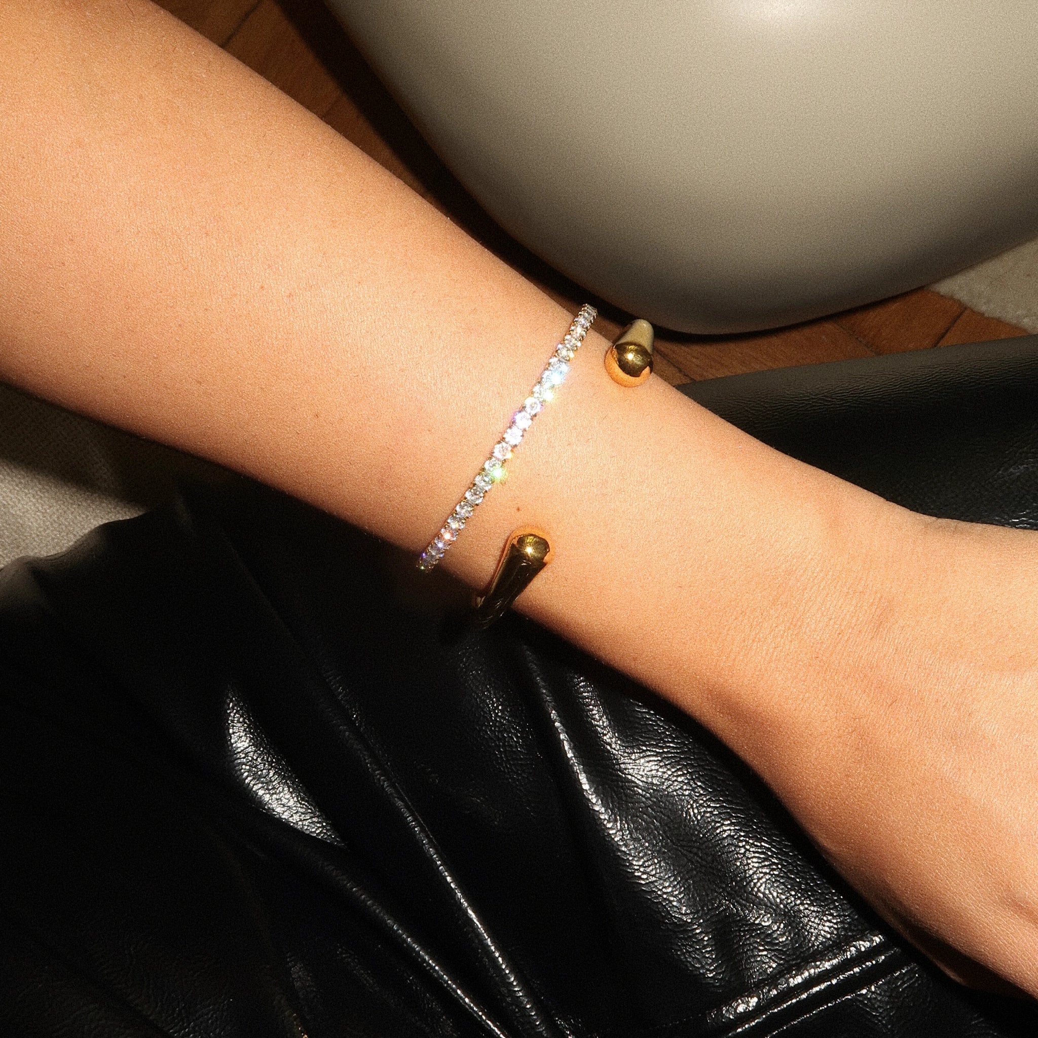 Golden Flow Bangle