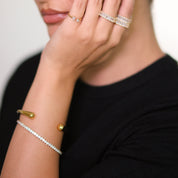 Golden Flow Bangle