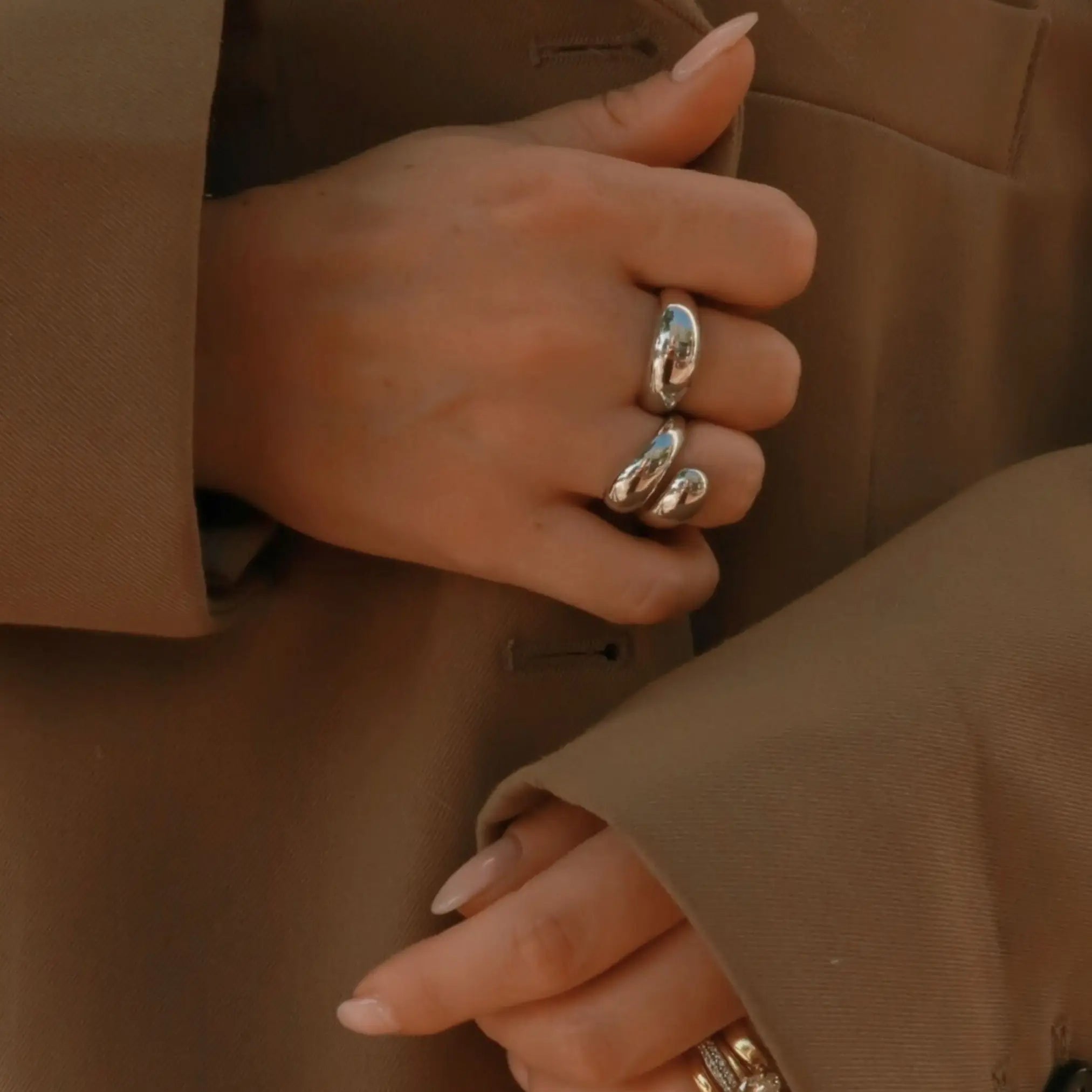 Dome Ring Silber - Heyam Jewelry