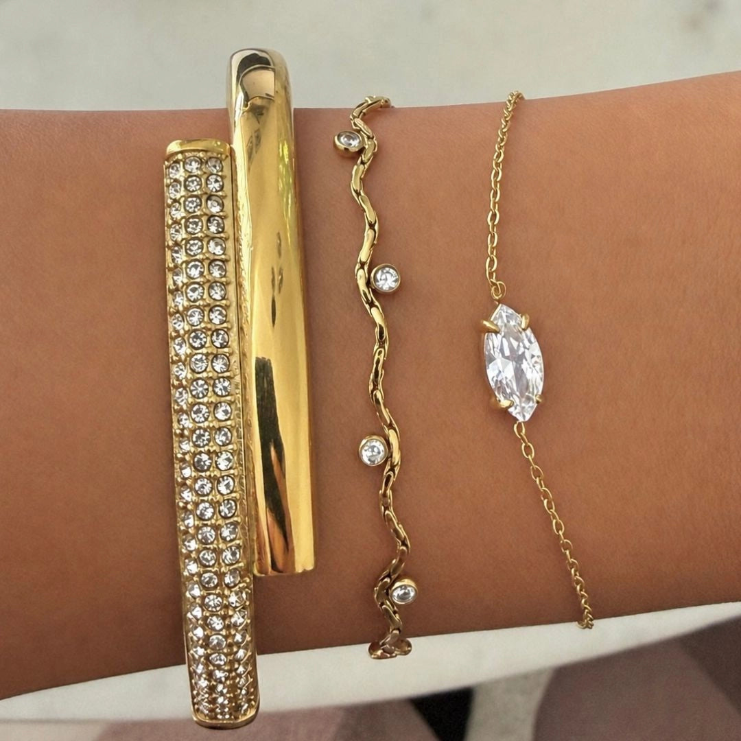 Éclat Pavé Bangle
