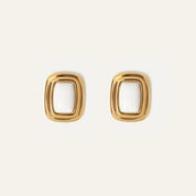 Ivory Frame Earrings