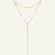 Layered Zircon Necklace