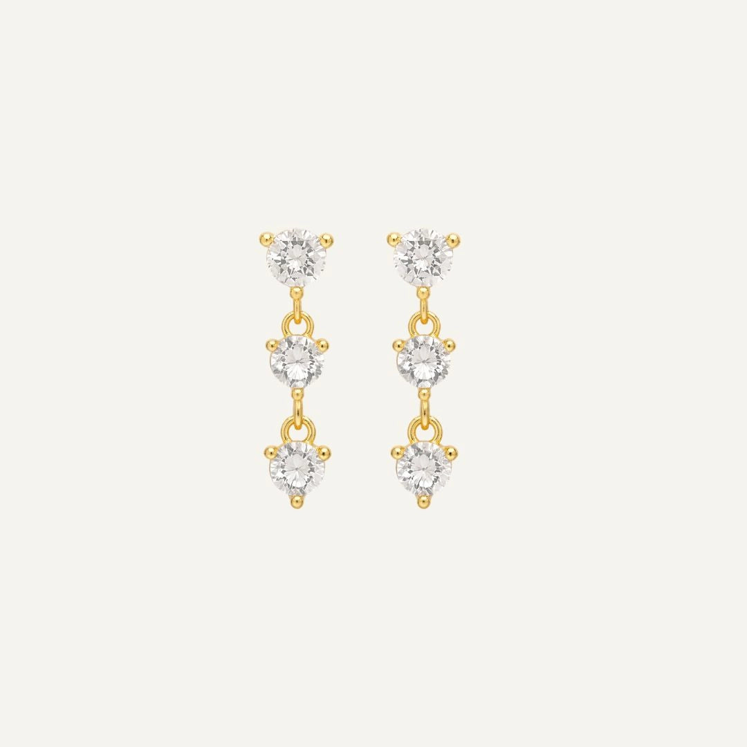 Trinity Drop Ohrringe - Heyam GmbH