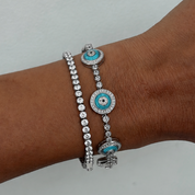 Nazar Tennis Armband