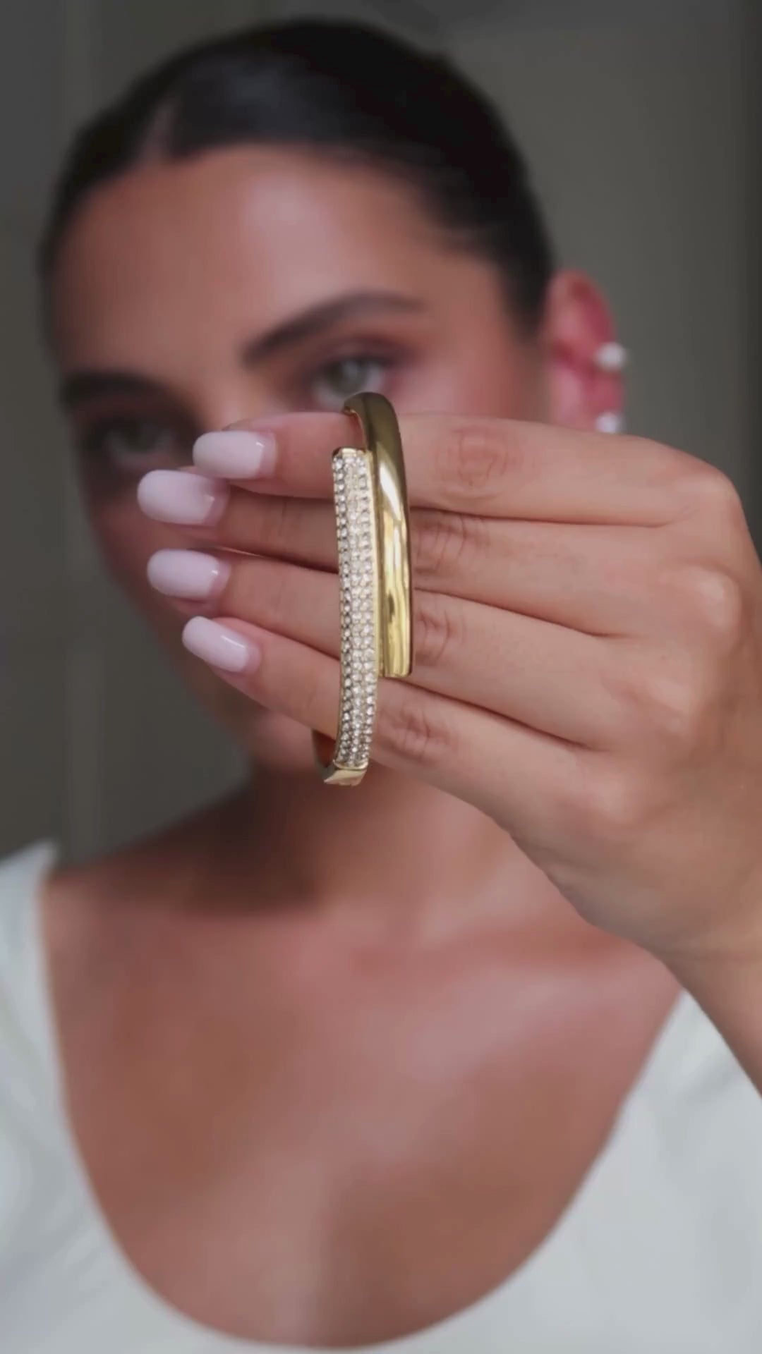 Éclat Pavé Bangle
